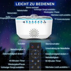 Bozhihong LED Sternenhimmel Projektor Nachtlicht